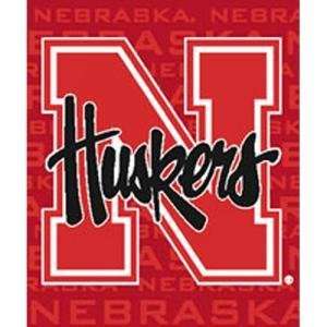 Nebraska Cornhuskers NCAA Light Weight Fleece Blanket (031 Series 