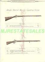 1884 Army Musket & WC Scott Muzzle Loader Shotgun AD  