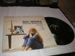 1962 Neil Sedaka Sings His Greatest Hits LP LSP 2627 VG  