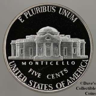 1991 S Gem Proof Deep Cameo Jefferson Nickel US Coin #10279595 24 