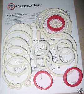 1978 Brunswick Alive Pinball Rubber Ring Kit  