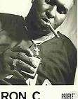 Rapper RON C Back on the Street 5x7 promo photograph  