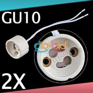 GU10 LED Halogen Bulb Lamp Light Socket Base Holder  