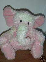 Baby Gund Sprinkles Speckles Pink Plush Elephant 5824  