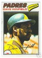 DAVE WINFIELD 1977 TOPPS #390 EX+  