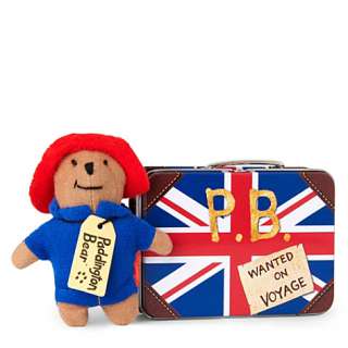   Big British Bang Big British Shop Kids Union Jack suitcase Paddington