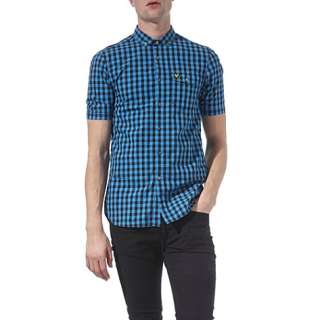 Gingham shirt   LYLE & SCOTT   Casual   Shirts   Menswear  selfridges 