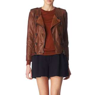 Ruffled leather jacket   3.1 PHILLIP LIM   Leather   Coats & jackets 