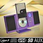 LUXUS MINI HIFI STEREO MUSIK ANLAGE CD  USB SD PLAYE