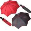 Hundertwasser Regenschirm DUNKELBUNT  Sport & Freizeit