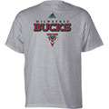 Milwaukee Bucks Grey adidas True T Shirt