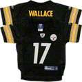 Mike Wallace Infant Jersey Reebok Black Pittsburgh Steelers Replica 