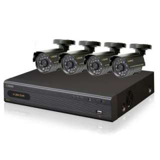   Series 4 Channel 500 GB Hard Drive Surveillance System with 4 Cameras
