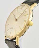 Mint Lge Sz Mens 1960s Gold SS Longines W/Watch NR  
