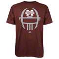 Mississippi State Bulldogs Maroon adidas 2012 Football Sideline Helmet 