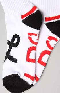 LRG Core Collection The Core Collection Crew Socks in White 