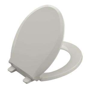   Toilet Seat with Q3 Advantage in Ice Grey K 4639 95 