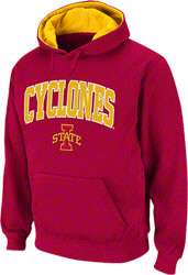 Iowa State Cyclones Arched Tackle Twill Hooded Sweatshirt 