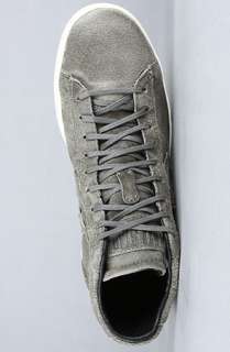 Converse The Pro Leather Sneaker in Dark Grey and Off White 
