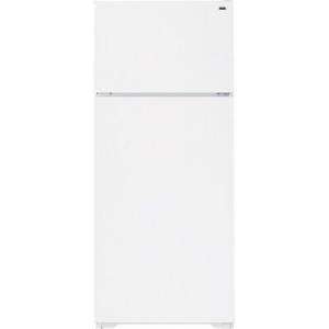 Hotpoint 15.6 Cu. Ft. Top Freezer Refrigerator in White HTR16ABSLWW at 