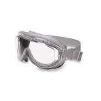   Goggles with Clear Tint Uvextreme Lens, Gray Frame and Neoprene Band