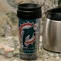 dolphins 16oz white polka dot latte mug $ 17 everyday