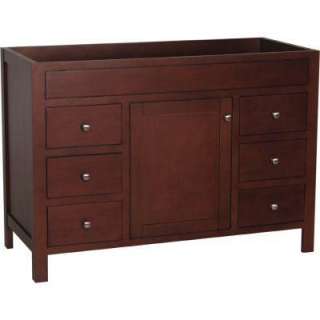 Wyoming 48 In. Vanity Cabinet in Hazelnut WYSD4821 H  