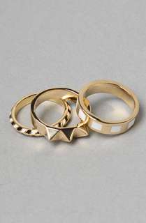 noir the noir x l a m b geo clash stack ring this product is out of 