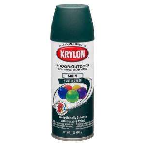 Krylon 12 Oz. Interior/Exterior Satin Spray Paint K05350200 at The 