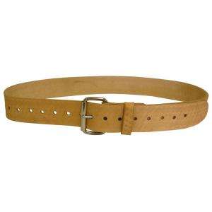 Bucket Boss Saddle Leather Work Belt 2 In.   XL 55111 at The Home 