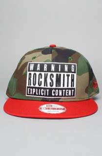 RockSmith The Explicit Snapback New Era Cap in Camo  Karmaloop 
