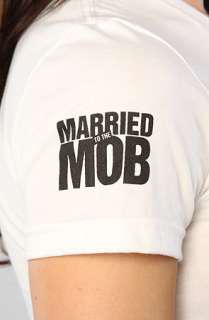 Married to the Mob The Rosie Tee in White  Karmaloop   Global 