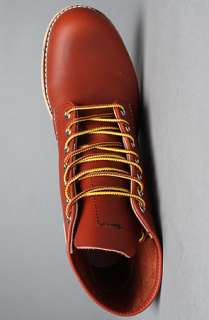 Red Wing The Classic Round Boot in Oro Russet Portage Leather 