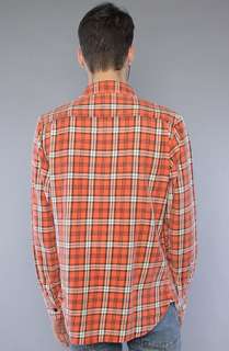 Obey The Clive Buttondown Shirt in Orange  Karmaloop   Global 