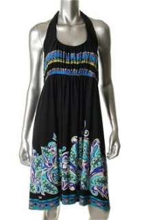 Tiana B NEW Black Casual Dress BHFO Sale XL  