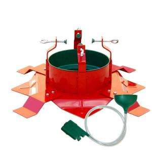 The Christmas Tree Company Lifetime Solid Steel Red 20 In. Tree Stand 