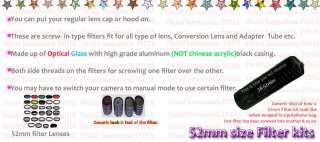   Camera Filter Kit Fit To All Nikon,Canon,Sony,Kodak,Fuji,Olympus etc