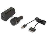 Click to view iLuv iAD574BLK Car and AC Charger with Sync Cable for 