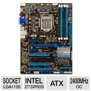  Kit   ASUS P8Z77 V LX Board, Intel Core i5 2500K CPU, Corsair 