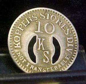 Koppers Stores Div. Script Token  9048  