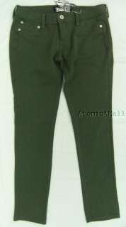 Women Vanilla Star Jeans Soft Green Ultra Stretch SZ 11  