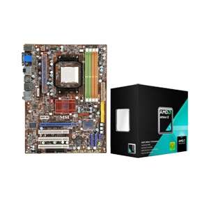 MSI KA790GX Motherboard & AMD Athlon II X2 255 Dual Core Processor 