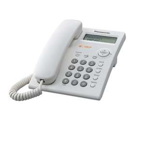 Panasonic KX TSC11W Corded Phone   1 Line, Caller ID Integrated 