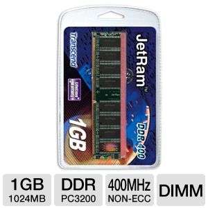 Transcend 1024MB PC3200 DDR 400MHz Memory 
