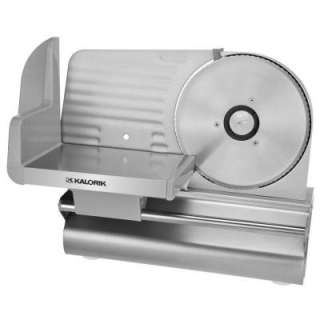 KALORIK 7 1/2 In. Meat Slicer in Stainless Steel AS 27222 at The Home 