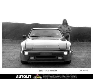 1983 Porsche 944 Factory Photo  