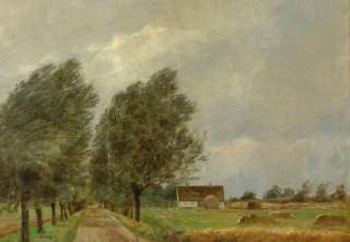 Sarus NIELSEN (1897) Sommer Regen 1920 Charlottenborg  