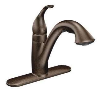 Camerist Single Handle Kitchen with Pullout Spout in Oil Rubbed Bronze 