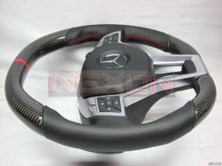 Mercedes CLS 63 C63 AMG Carbon Custom Steering Wheel+Airbag fits W204 
