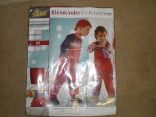 Kleinkinder Cord Latzhose   Papagino   Neuware in Hannover   Ahlem 